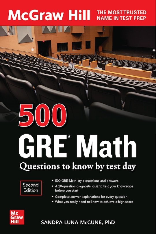 Front cover_500 Gre Math Questions To Know By Test Day, Second Edition