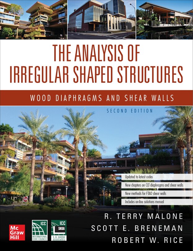 Front cover_The Analysis Of Irregular Shaped Structures: Wood Diaphragms And Shear Walls, Second Edition