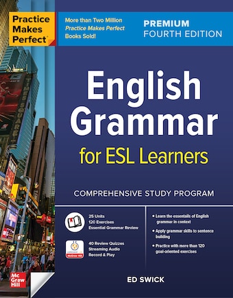 Practice Makes Perfect: English Grammar For Esl Learners, Premium Fourth Edition