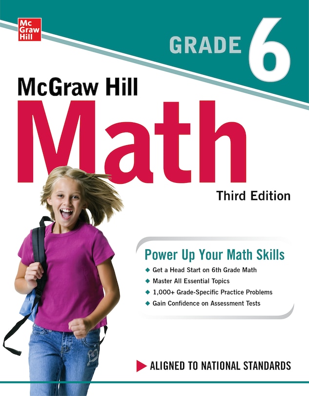Front cover_Mcgraw Hill Math Grade 6, Third Edition