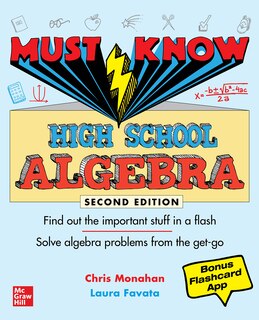 Front cover_Must Know High School Algebra, Second Edition