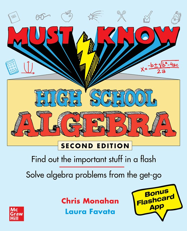 Front cover_Must Know High School Algebra, Second Edition