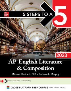 Front cover_5 Steps To A 5: Ap English Literature And Composition 2023