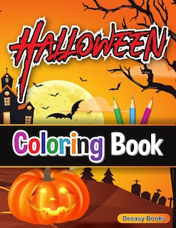 Front cover_Halloween Coloring Book