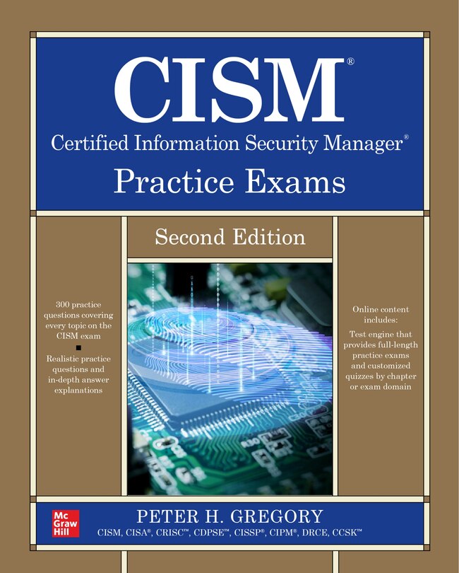 Front cover_CISM Certified Information Security Manager Practice Exams, Second Edition