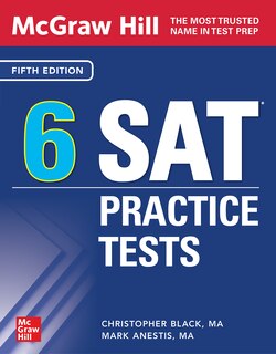 Couverture_McGraw Hill 6 SAT Practice Tests, Fifth Edition