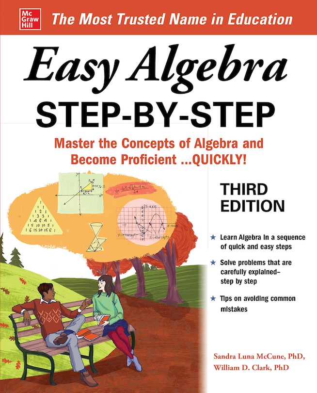 Couverture_Easy Algebra Step-by-Step, Third Edition