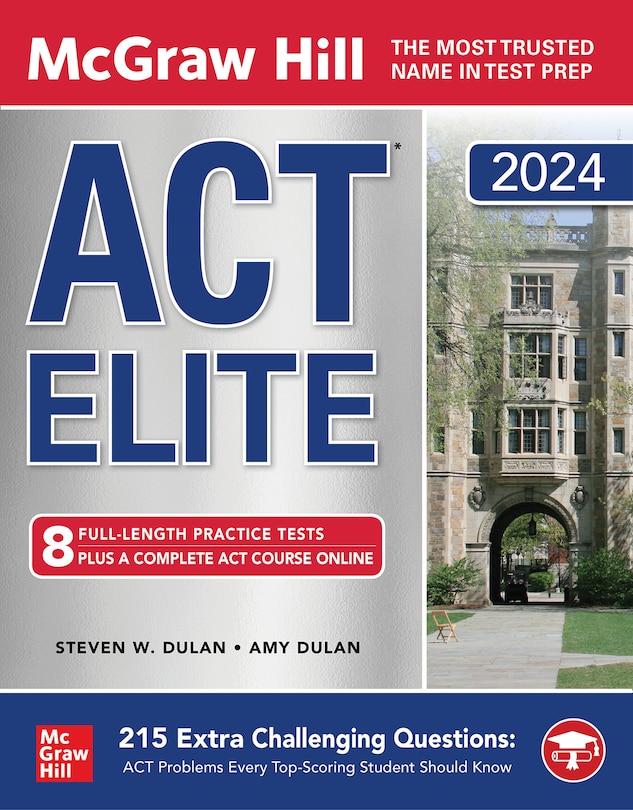 Front cover_McGraw Hill ACT ELITE 2024