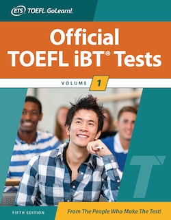 Front cover_Official TOEFL iBT Tests Volume 1, Fifth Edition