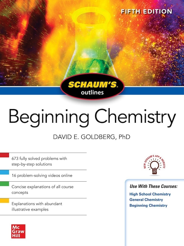 Couverture_Schaum's Outline of Beginning Chemistry, Fifth Edition