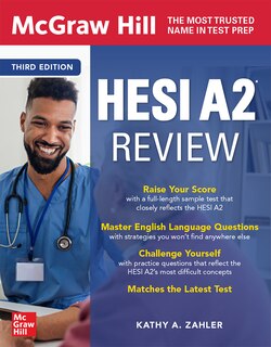 Couverture_McGraw Hill HESI A2 Review, Third Edition