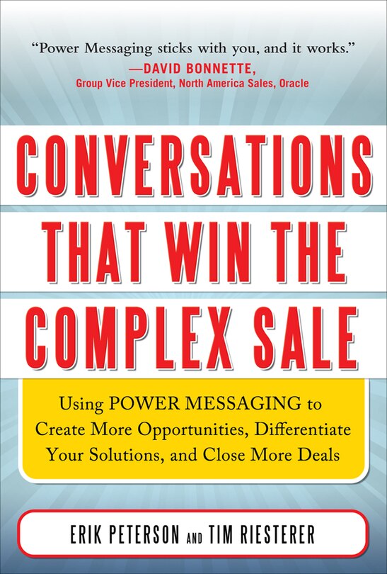 Front cover_Conversations That Win the Complex Sale (PB)