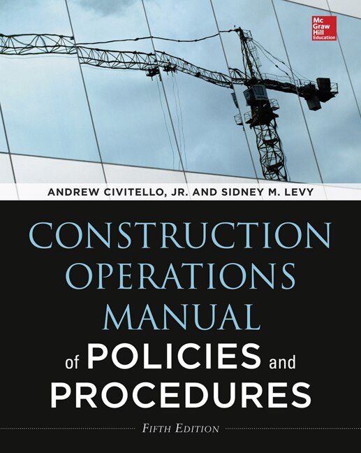 Couverture_Construction Operations Manual of Policies and Procedures 5E (PB)