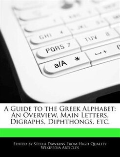 Front cover_A Guide To The Greek Alphabet