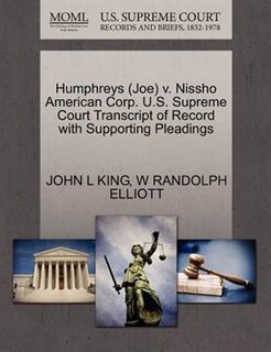 Humphreys (joe) V. Nissho American Corp. U.s. Supreme Court Transcript Of Record With Supporting Pleadings