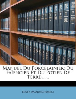 Front cover_Manuel Du Porcelainier