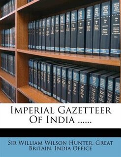 Front cover_Imperial Gazetteer Of India ......