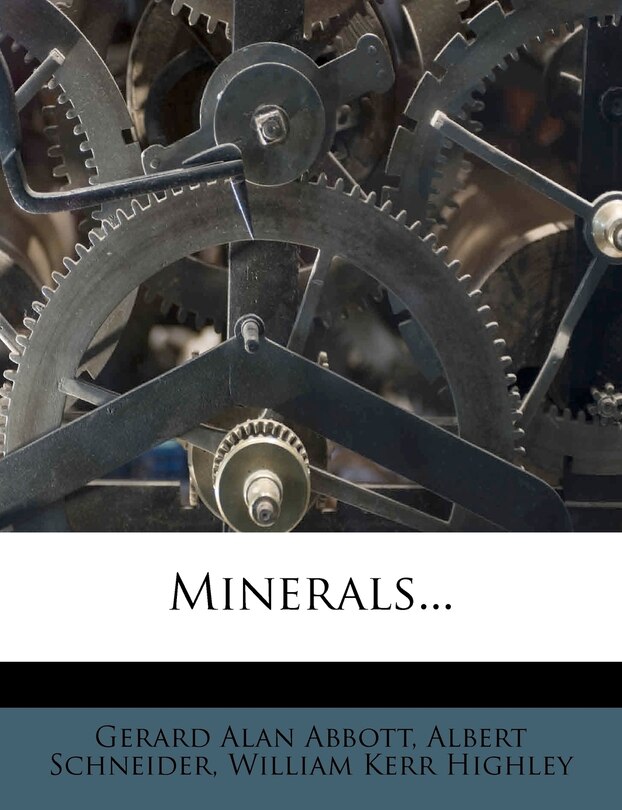 Front cover_Minerals...