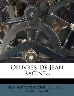 Front cover_Oeuvres De Jean Racine...
