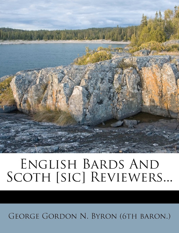 Couverture_English Bards And Scoth [sic] Reviewers