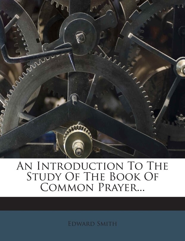 Couverture_An Introduction to the Study of the Book of Common Prayer...