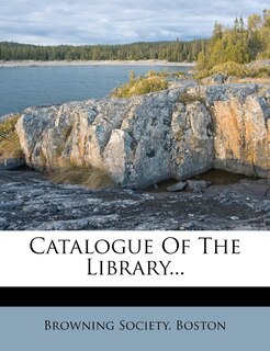 Front cover_Catalogue Of The Library...