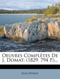 Couverture_Oeuvres Complètes De J. Domat
