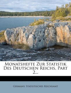 Front cover_Monatshefte Zur Statistik Des Deutschen Reichs, Part 2...