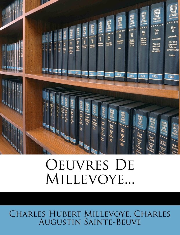 Front cover_Oeuvres De Millevoye...