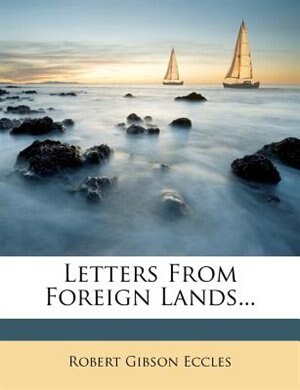 Couverture_Letters From Foreign Lands...