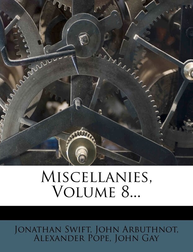 Front cover_Miscellanies, Volume 8...