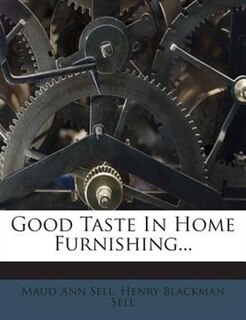 Front cover_Good Taste In Home Furnishing...