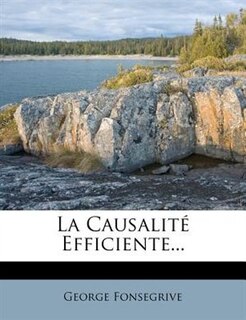 Front cover_La Causalité Efficiente...