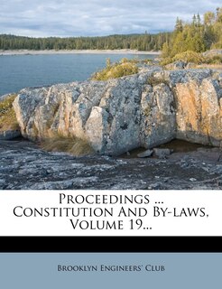 Front cover_Proceedings ... Constitution And By-laws, Volume 19...