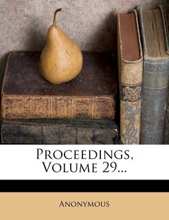 Front cover_Proceedings, Volume 29...