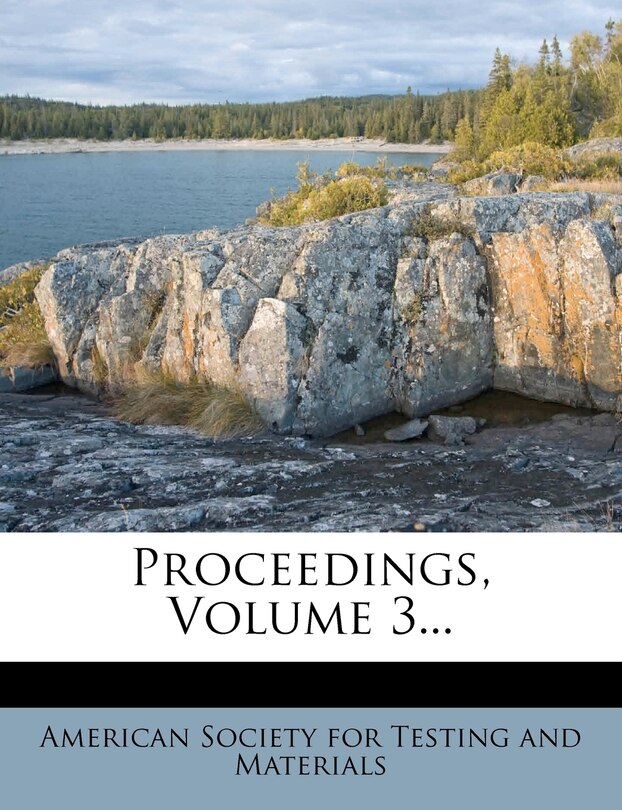 Front cover_Proceedings, Volume 3...