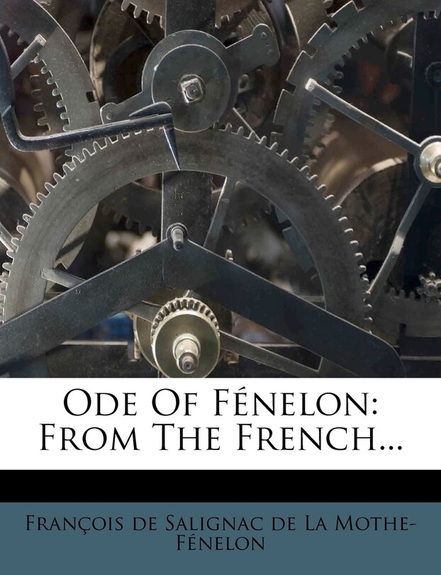 Front cover_Ode of Fenelon