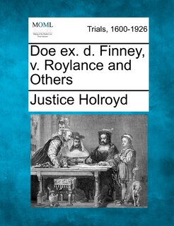 Front cover_Doe Ex. D. Finney, V. Roylance And Others