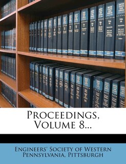 Couverture_Proceedings, Volume 8...