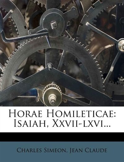 Couverture_Horae Homileticae