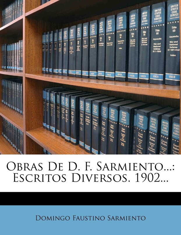 Couverture_Obras De D. F. Sarmiento...
