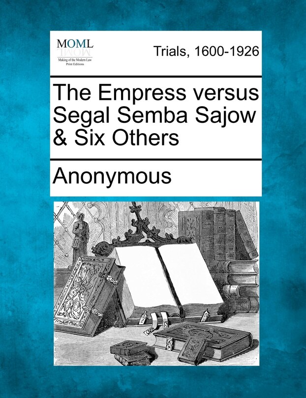 Couverture_The Empress Versus Segal Semba Sajow & Six Others