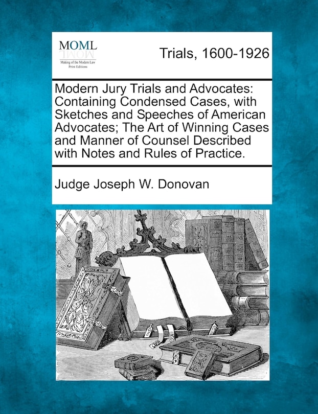 Couverture_Modern Jury Trials and Advocates