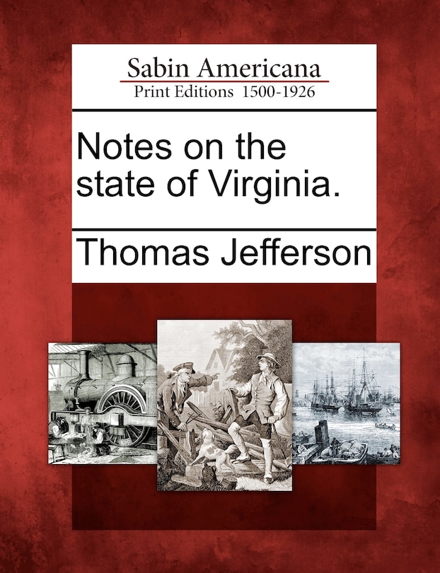 Couverture_Notes On The State Of Virginia.