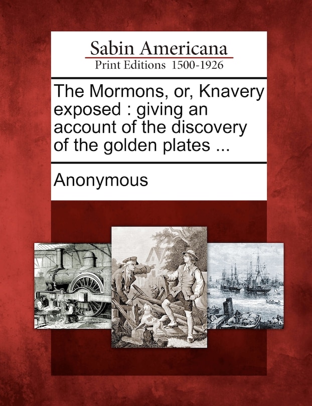 Couverture_The Mormons, Or, Knavery Exposed