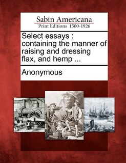 Couverture_Select Essays