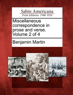 Front cover_Miscellaneous Correspondence In Prose And Verse. Volume 2 Of 4