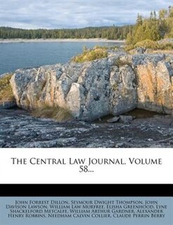 Front cover_The Central Law Journal, Volume 58...