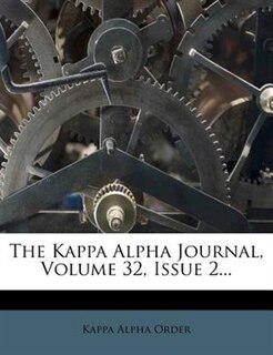 Couverture_The Kappa Alpha Journal, Volume 32, Issue 2...
