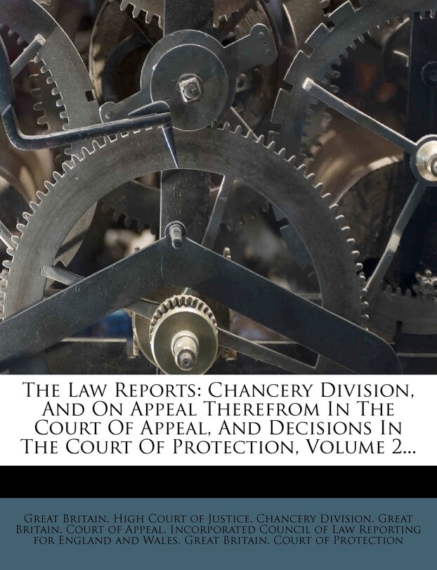 Front cover_The Law Reports